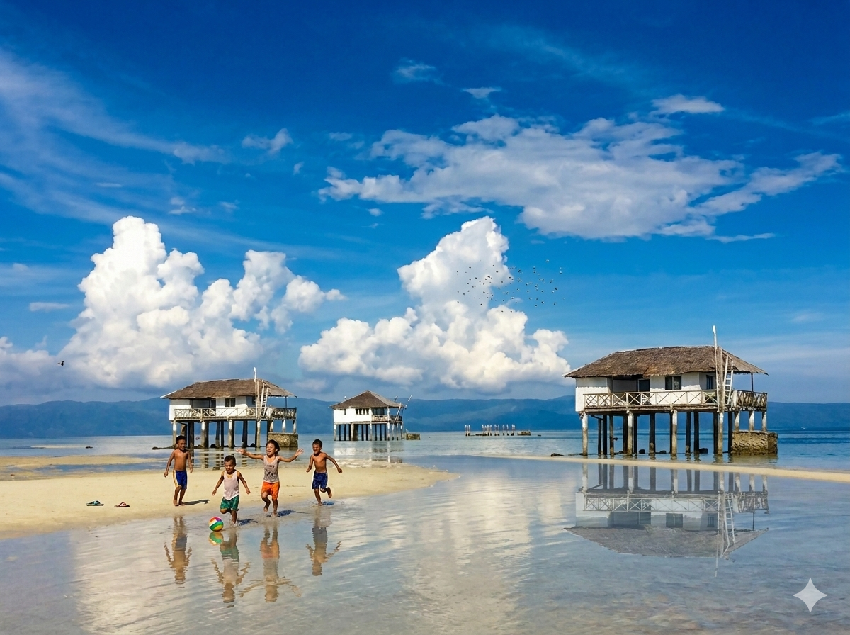 Manjuyod Sand Bar - White Sand Paradise